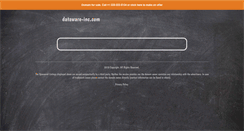 Desktop Screenshot of dataware-inc.com